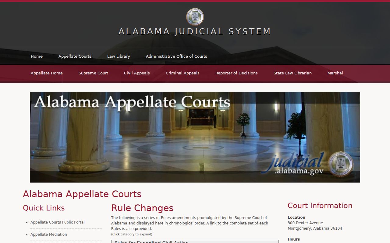 Covington County civil docket Alabama rules library