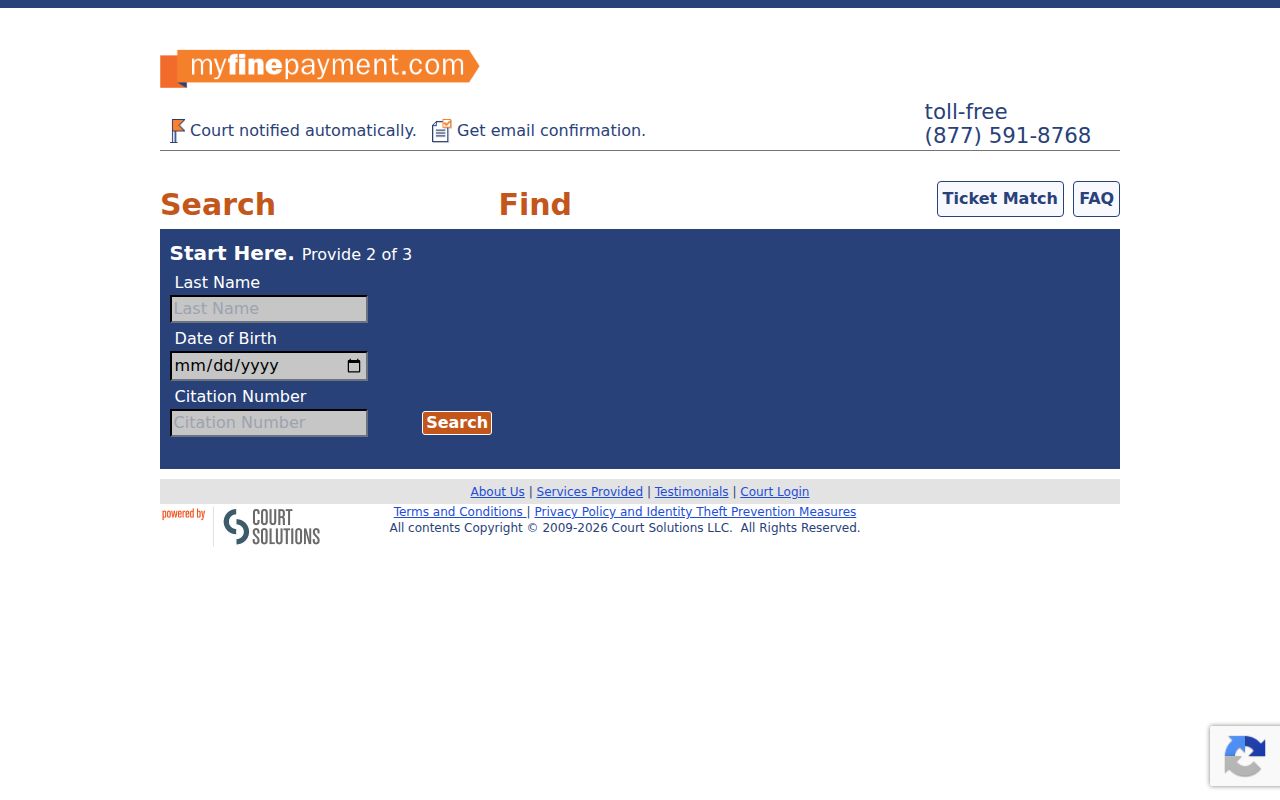 Covington County traffic court records Andalusia citation search